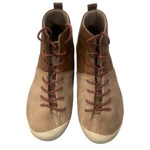 KEEN East Side Leather Brown and Tan Bootie/Boots, Women’s Size 7.5